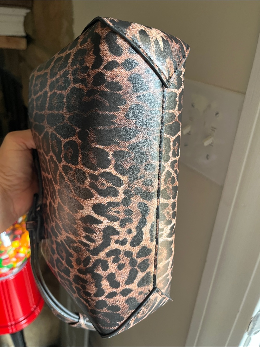 Steve Madden Leopard Print Crossbody Bag in Brown and Black - Picture 13 of 13